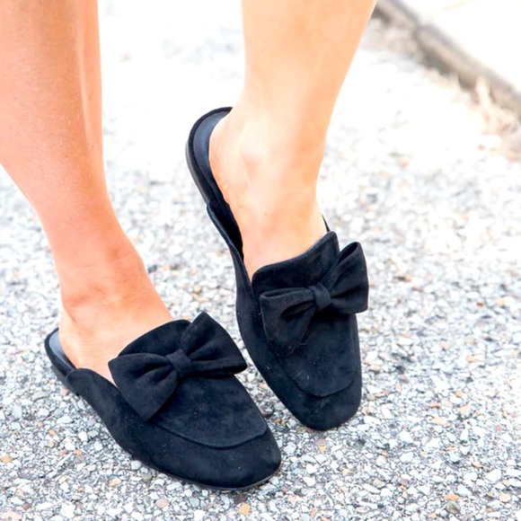 Corkys Shoes Hello Fall Mules In Black Suede By Corky Poshmark
